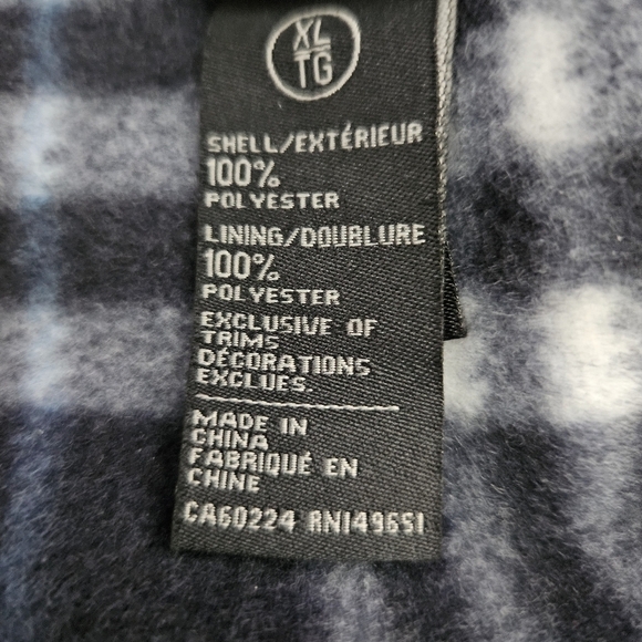 Buffalo David Bitton Mens Sherpa Fleece Lined Zip-Up Sweater Gray XL - Picture 12 of 12